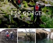 Ghyll Scrambling in the Esk Gorge