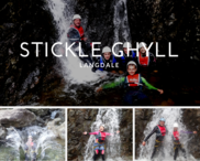 Ghyll Scrambling in Stickle Ghyll, Langdale